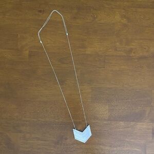 Silver Arrowstack Pendant Necklace